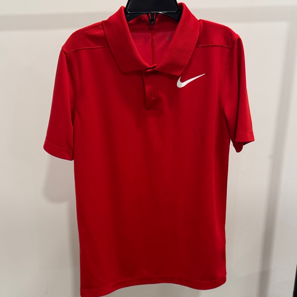 Nike Youth Vibrant Red Polo Shirt
